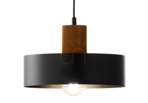 Prüfen Pendelleuchte Sigma RIF WOOD 1 schwarz/hellbraun E27 41859