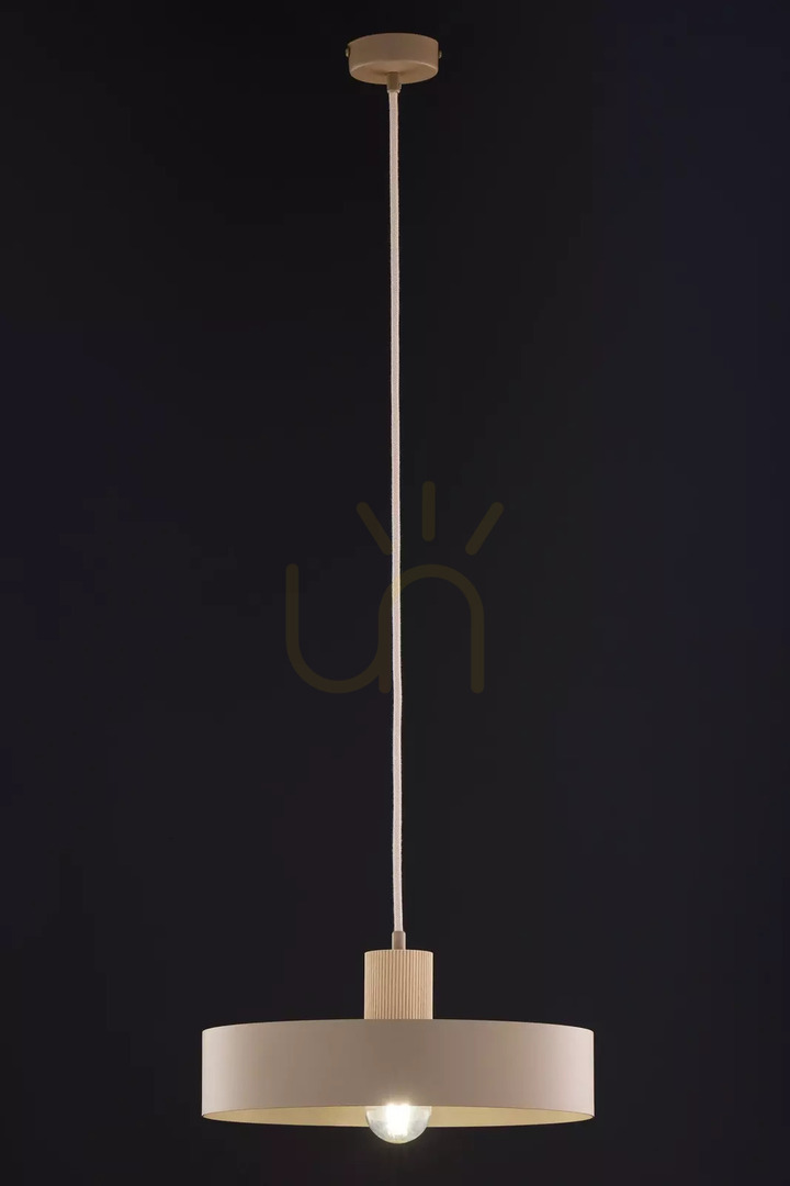 Aussicht Pendelleuchte Sigma RIF WOOD 1L beige Naturholz E27 41870 Pendelleuchte Sigma RIF WOOD 1L beige Naturholz E27 41870