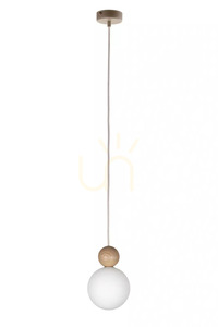 Pendelleuchte Sigma Rona 1 Holz hellbraun 15 cm G9 41674 small 0