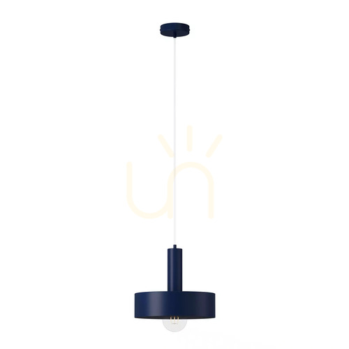 Prüfen Pendelleuchte Sigma VITRUM Marineblau E27 26 cm Stahl 41597
