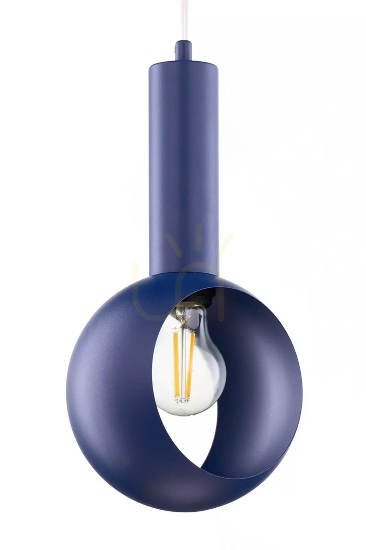 Zeige Pendelleuchte Sigma VITRUM Marineblau E27 Stahl 17 cm 41635 Pendelleuchte Sigma VITRUM Marineblau E27 Stahl 17 cm 41635