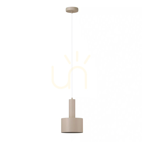 Prüfen Pendelleuchte Sigma VITRUM Beige E27 17 cm Stahl SKU 41552