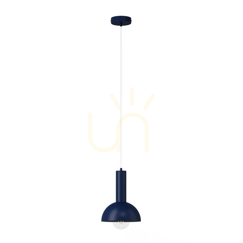 Prüfen Pendelleuchte Sigma VITRUM navy blau E27 18 cm 41639