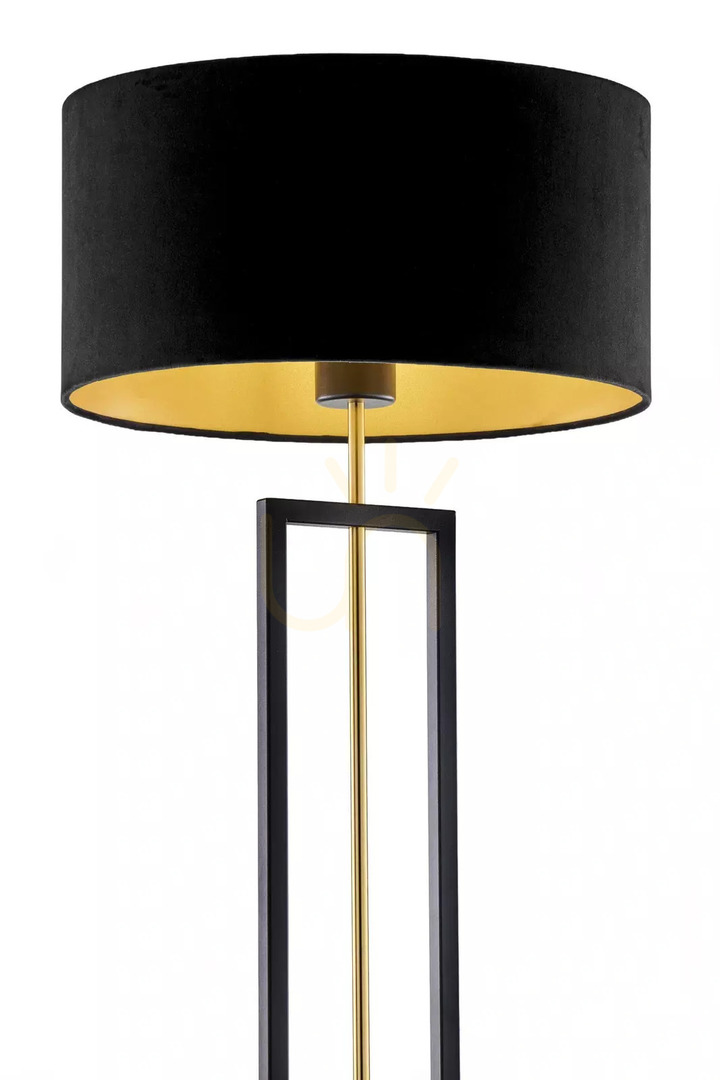 Vorschau Stehleuchte Sigma MARII schwarz gold gebürstet E27 167 cm SKU 41838 Stehleuchte Sigma MARII schwarz gold gebürstet E27 167 cm SKU 41838