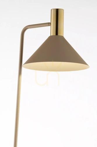 Prüfen Stehleuchte Sigma VITRUM GOLD 41726 warmes Beige E27 168 cm