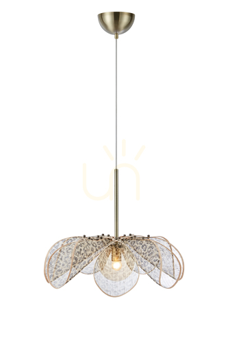 Prüfen Pendelleuchte Markslojd STYRKA 1-flammig 63 cm beige Eisen SKU 109169