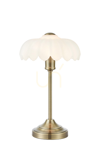 Prüfen Tischlampe Markslojd KURAGE Weiß E27 Eisen 43 cm 109179