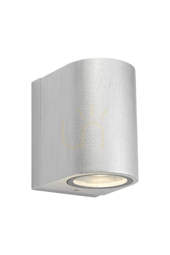 Prüfen Außen-Wandleuchte Markslojd ALOR LED Silber IP65 Aluminium SKU 109109