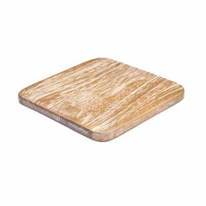 Untersetzer BAZAR BIZAR Medium Rustic Washed White 10 cm 1 Untersetzer BAZAR BIZAR Medium Rustic Washed White 10 cm small 1