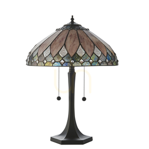 Tiffany Tischlampe Interiors Brooklyn Multicolor 112183 small 1
