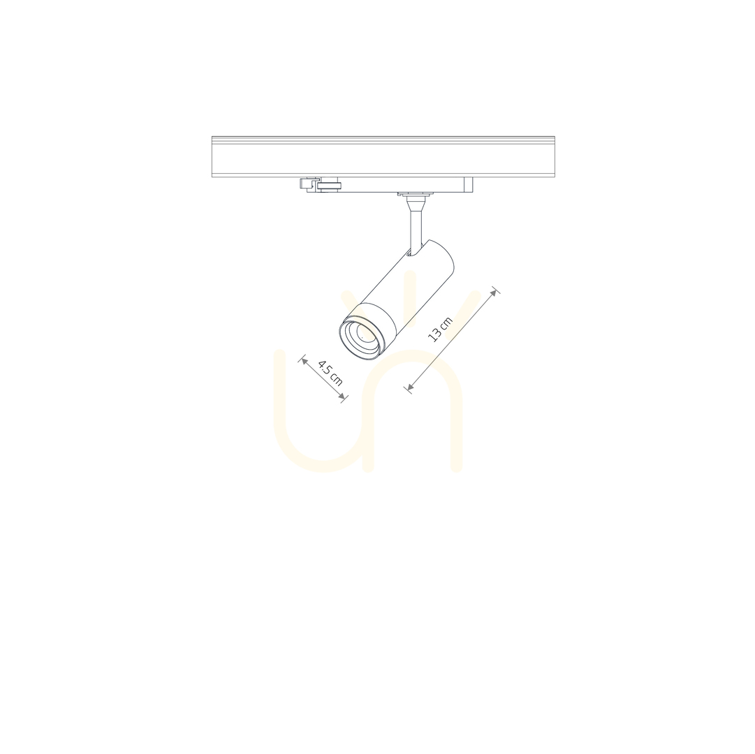 Vorschau CTLS SPOT ZOOM LED 10 W 12312 Schienenleuchte von Nowodvorski CTLS SPOT ZOOM LED 10 W 12312 Schienenleuchte von Nowodvorski
