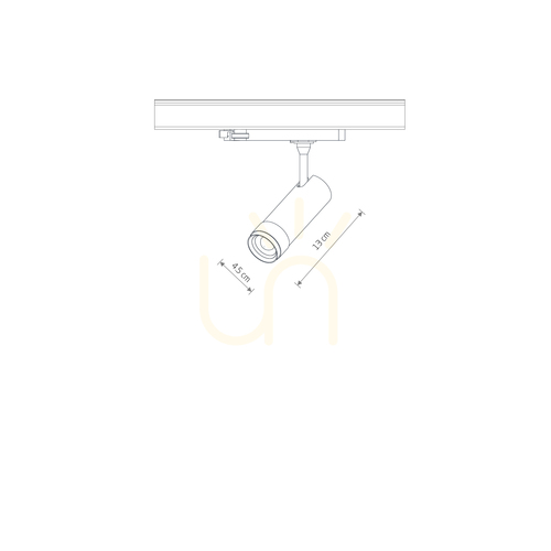 Prüfen CTLS SPOT ZOOM LED 10 W 12313 Schienenleuchte von Nowodvorski