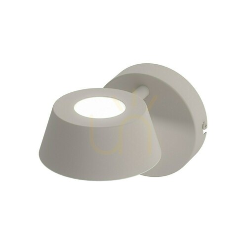 Prüfen Wandleuchte Timo Toupe CCT LED 6W 3000K Open Design Weiß Acryl Metall