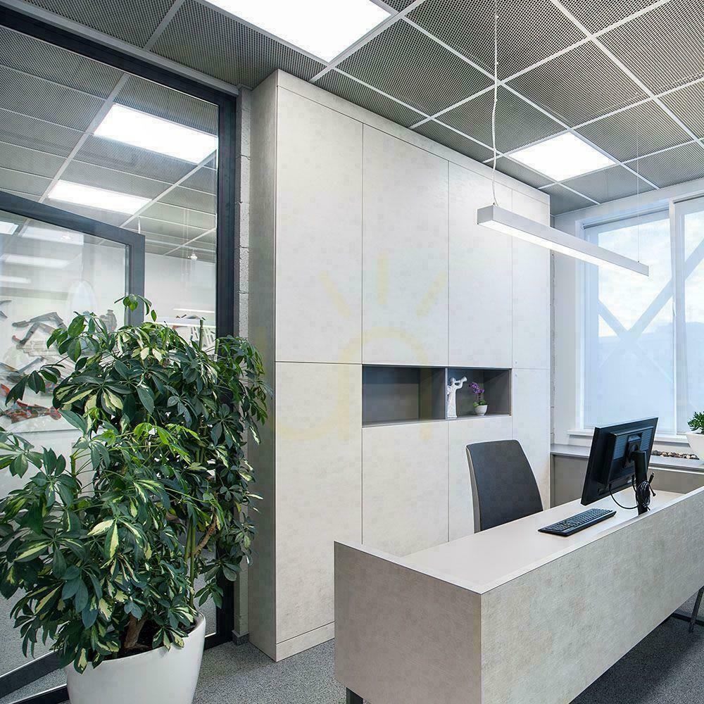 Vorschau V-TAC 40 W 60 × 60 LED-Panel, 33 mm LED-Hintergrundbeleuchtung, 110 lm/W, VT-61043, 6500 K, 4500 lm, 3 Jahre Garantie V-TAC 40 W 60 × 60 LED-Panel, 33 mm LED-Hintergrundbeleuchtung, 110 lm/W, VT-61043, 6500 K, 4500 lm, 3 Jahre Garantie