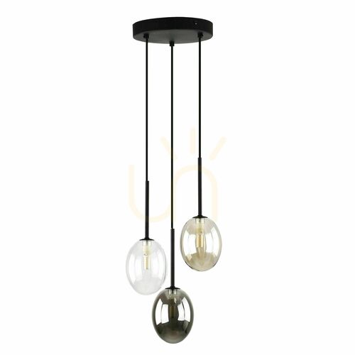 Prüfen Hängeleuchte „Pearl Mix“ 3 x G9