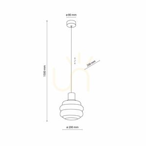 Melia Pendelleuchte 1 Xe27 small 7