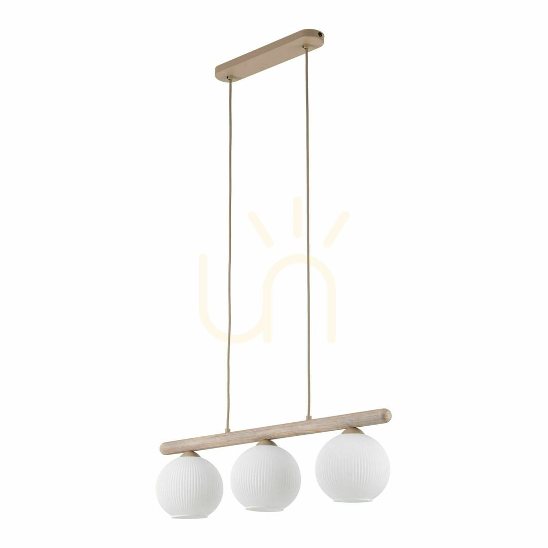 Virlo White Pendelleuchte, 3 Xe14