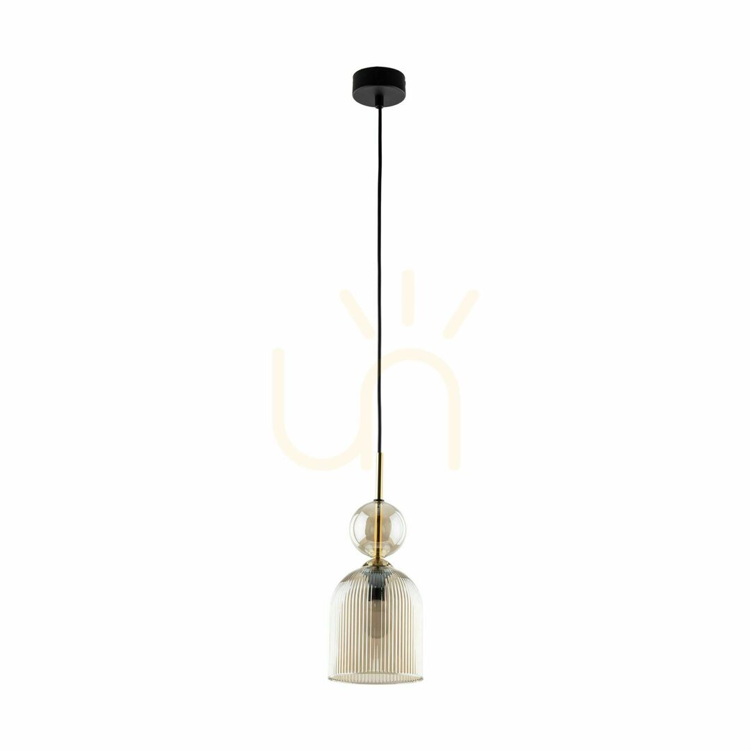 Sophia Cognac taklampa 1 Xe14