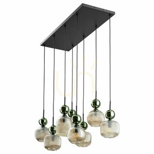 Sophia Green Cognac Pendelleuchte 8 Xe14 small 10