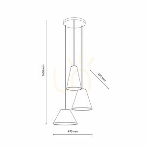 Conea Sabia Pendelleuchte 3 Xe27 small 7