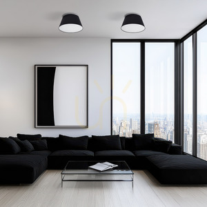 Formo Black Deckenleuchte 4 Xe27  500 small 3