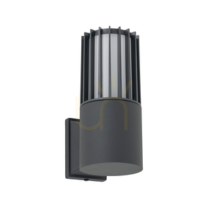 Ribo Gray Wandleuchte IP54 1 XE27 small 2