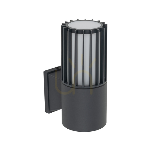 Prüfen Ribo Gray Wandleuchte IP54 1 XE27