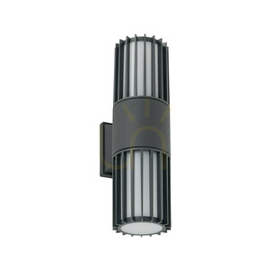 Ribo Gray Wandleuchte IP54 2 XE27 small 5