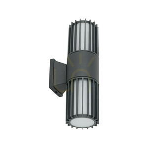 Ribo Gray Wandleuchte IP54 2 XE27 small 7