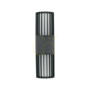 Ribo Gray Wandleuchte IP54 2 XE27 small 9