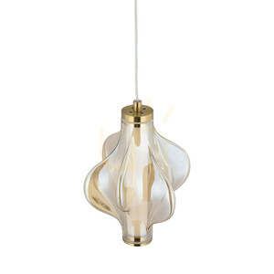 Elva Brass 8 W LED-Pendelleuchte small 3