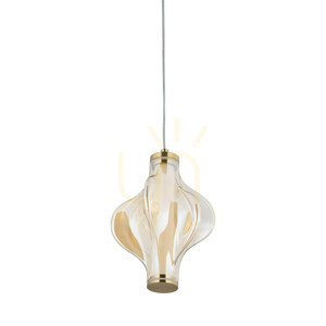 Elva Brass 8 W LED-Pendelleuchte small 4