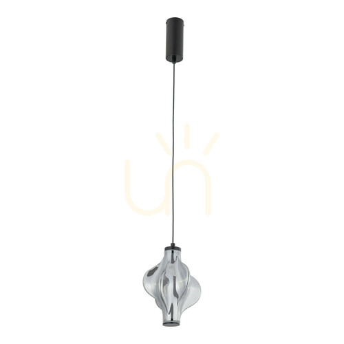 Prüfen Elva Black 8 W LED-Pendelleuchte