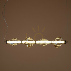 Elva Brass 30 W LED-Pendelleuchte small 11