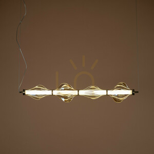 Elva Brass 30 W LED-Pendelleuchte small 12
