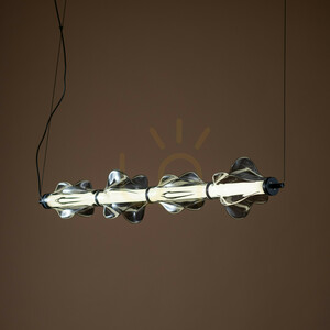 Elva Black 30 W LED-Pendelleuchte small 12