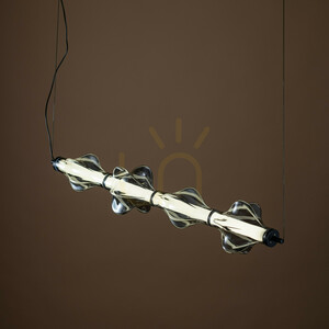 Elva Black 30 W LED-Pendelleuchte small 15
