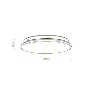 Oyster 24 W LED-Deckenleuchte small 8