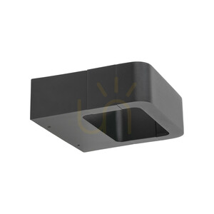 Arius Gray Wandleuchte IP54 small 2