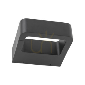 Arius Gray Wandleuchte IP54 small 4