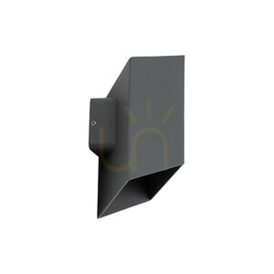 LED-Wandleuchte „Cube Gray“, Schutzart IP 54 small 2