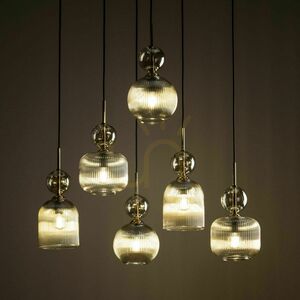 Sophia Cognac Pendelleuchte 6 Xe14 small 2