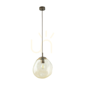 Lava M Brown Pendelleuchte 1 Xe27 small 0