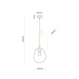 Lava M Sabia Pendelleuchte 1 Xe27 small 9
