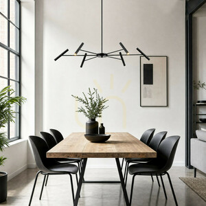 Niva Black 30 W LED-Pendelleuchte small 3