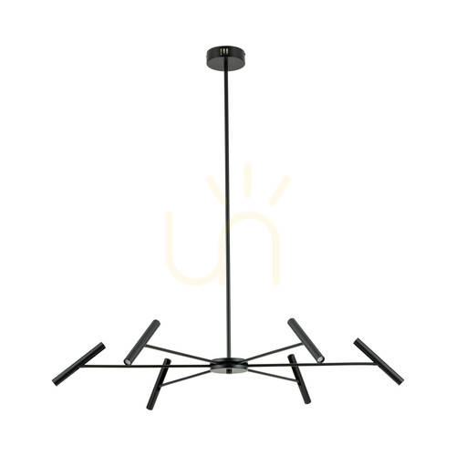 Prüfen Niva Black 30 W LED-Pendelleuchte