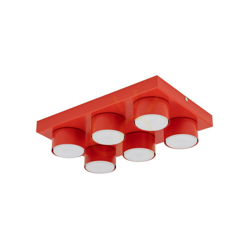 Prüfen Brix Red Deckenleuchte 6 Xgx53