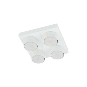 Brix weiße Deckenleuchte 4 Xgx53 small 3