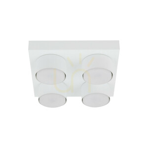 Brix weiße Deckenleuchte 4 Xgx53 small 6