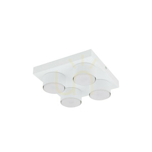 Brix weiße Deckenleuchte 4 Xgx53 small 0